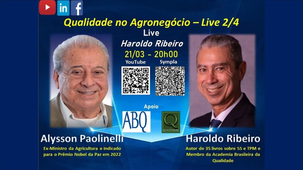 Lives Haroldo Ribeiro – Alisson Paolinelli