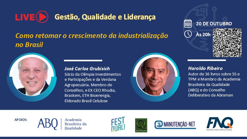 Lives Haroldo Ribeiro – Jose Carlos Grubisichi