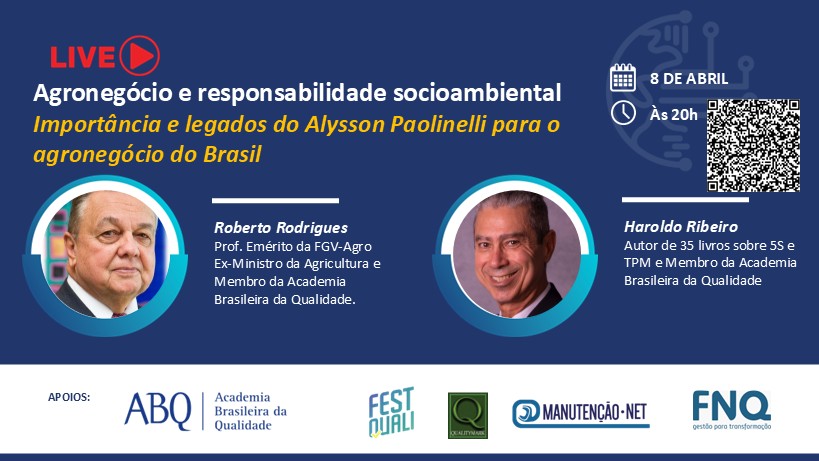 Lives Haroldo Ribeiro – Roberto Rodrigues
