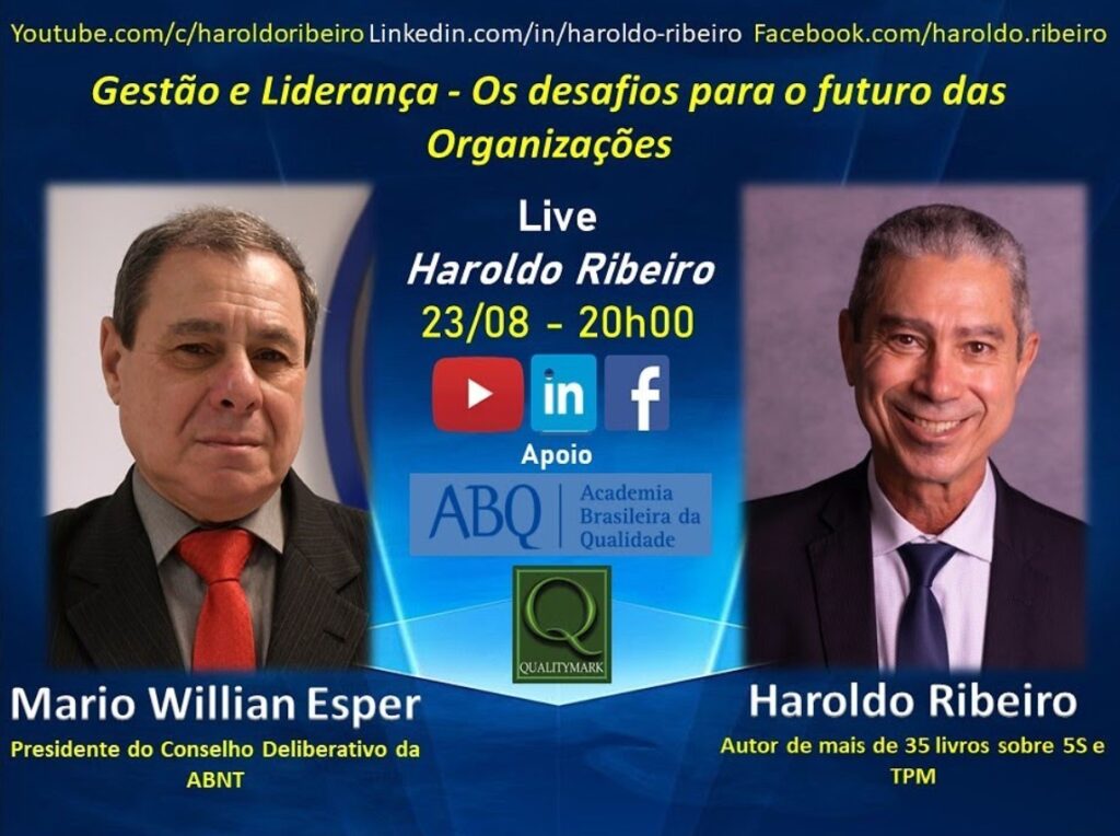 Mario Willian Esper e Haroldo Ribeiro