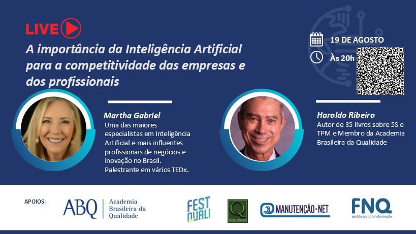 Martha Gabriel e Haroldo Ribeiro